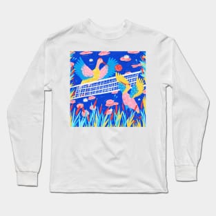 Cranes Long Sleeve T-Shirt